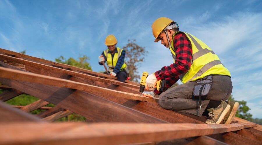 Professional Flat Roofing Installation services in New Burnside, IL